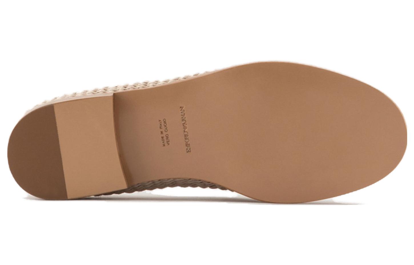 (W) Emporio Armani Loafer 'Light Brown Tweed' 圖 5