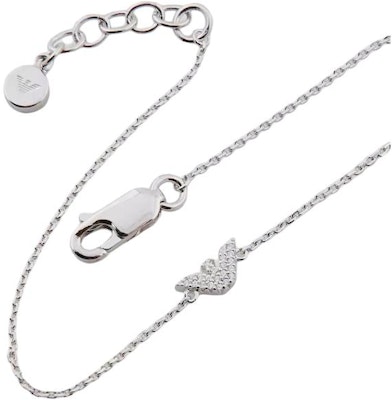 (W) Gelang Perak Emporio Armani Logo Wanita - Silver. EG3480040 Lookbook (W) Gelang Perak Emporio Armani Logo Wanita - Silver. EG3480040