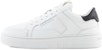 (W) Emporio Armani Low-Top Sneaker 'White Calfskin' Kasut Rendah Kulit Putih X3X188XF7241D611