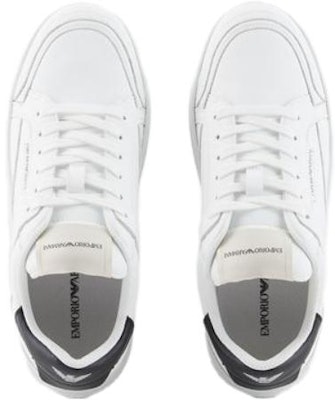 (Women) Emporio Armani Low-Top Sneaker 'White Calfskin' X3X188XF7241D611 Lookbook (Women) Emporio Armani Low-Top Sneaker 'White Calfskin' X3X188XF7241D611