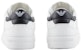 (W) Emporio Armani Low-Top Sneaker 'White Calfskin' Kasut Rendah Kulit Putih X3X188XF7241D611