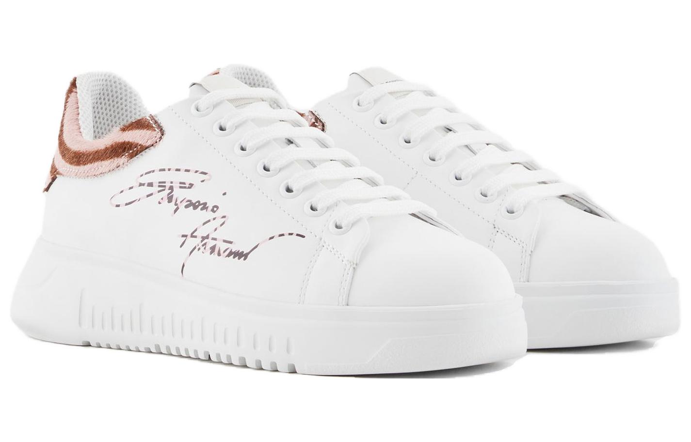 (W) Emporio Armani Low-Top Sneakers 'White Increase' 圖 3