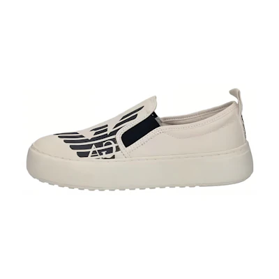(W) Emporio Armani Low Top 'CMFT Casual White Black'