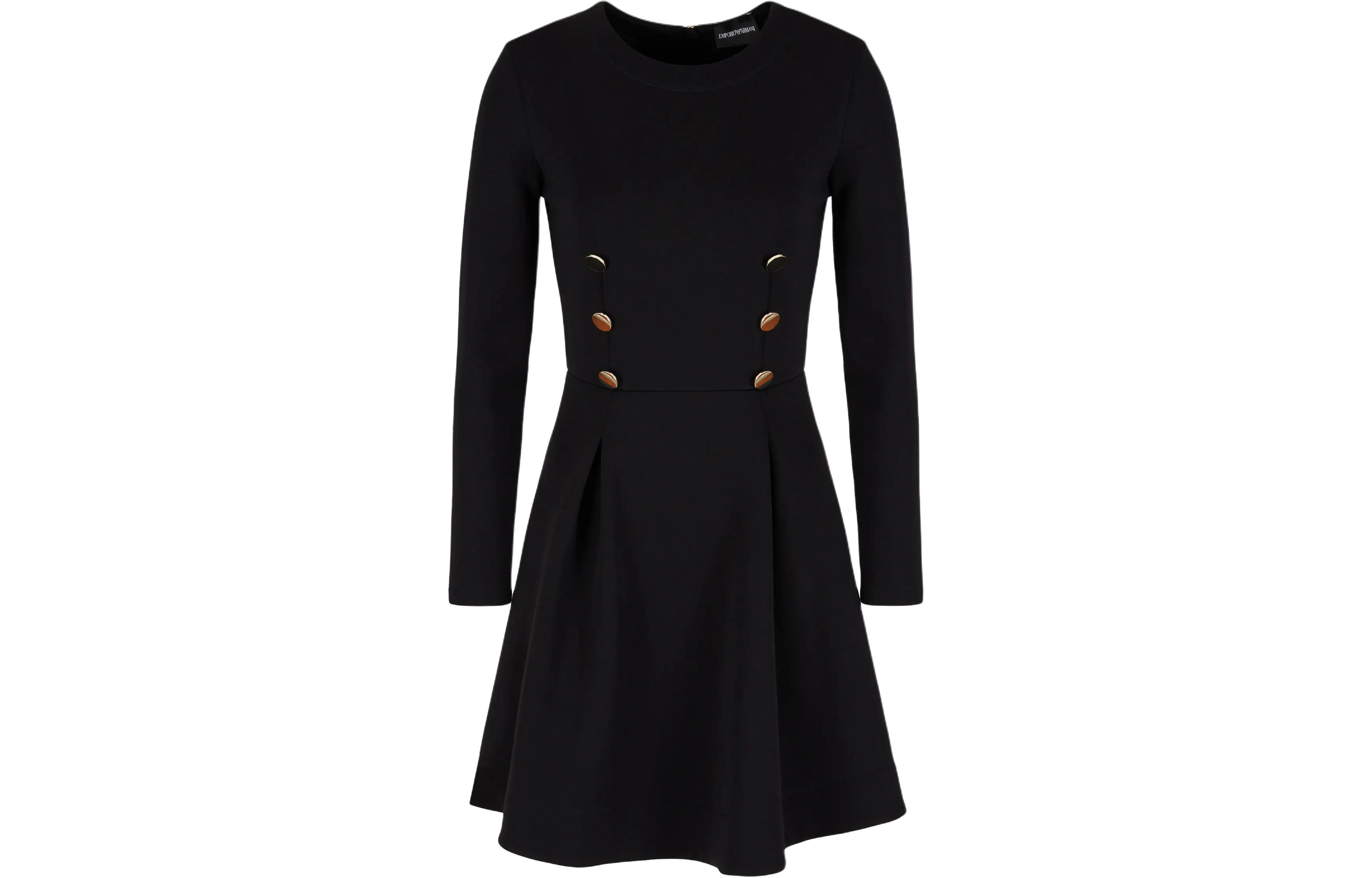 Order (Women) Emporio Armani Lunar New Year SS24  Flared Long-Sleeve Short Dress. EW000008-AF10002-UC001