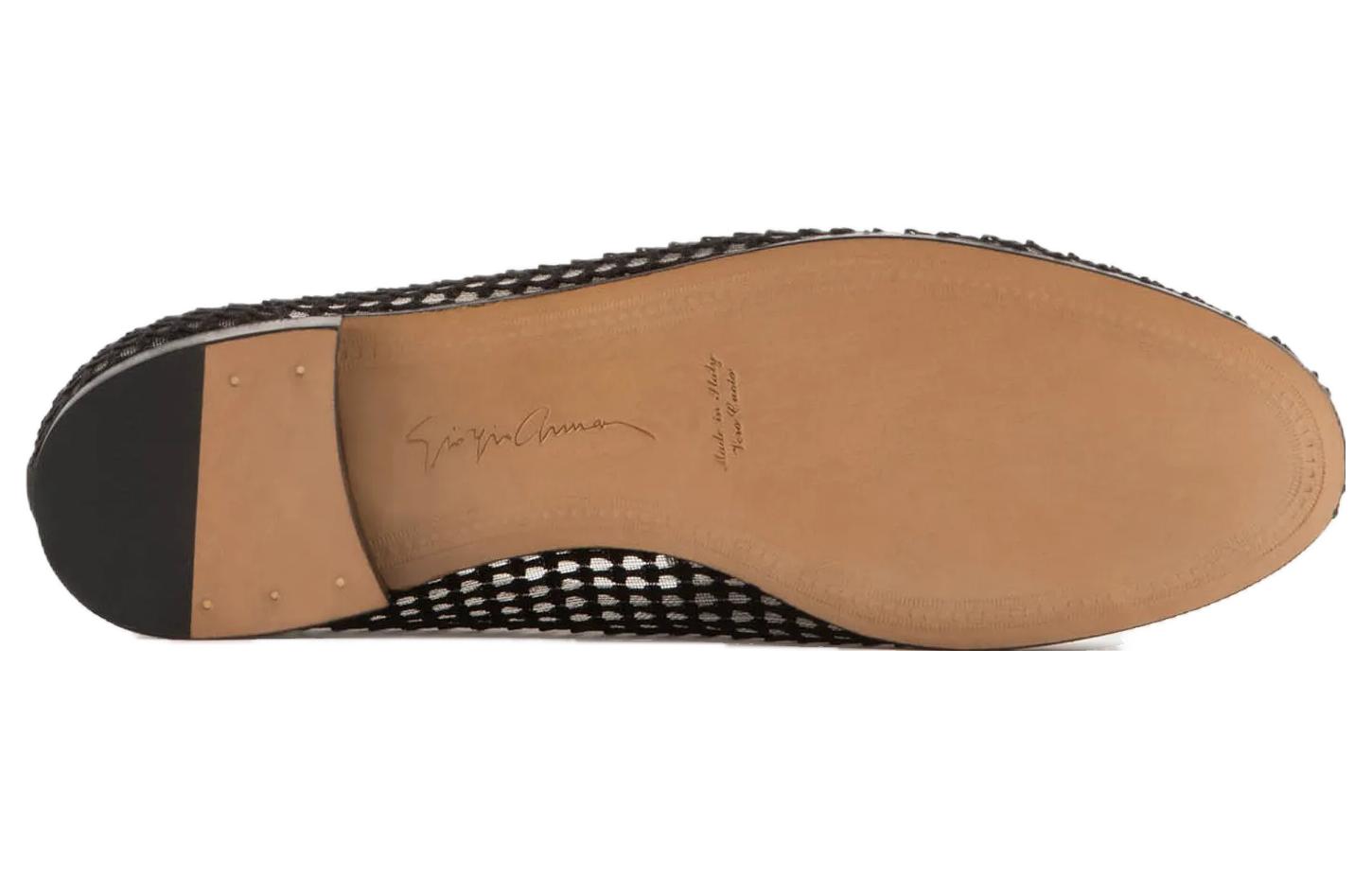 (W) Emporio Armani Mesh Slip-On 'Black Fashion' 圖 5