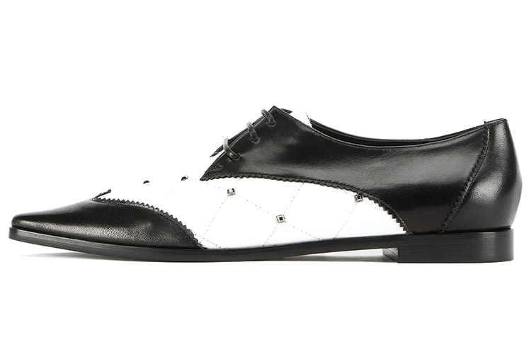 (Women) Emporio Armani Nappa Leather Lace-Up 'Black' X3C166XN0991A040