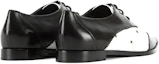 Shop (W) Emporio Armani Zapatos de Piel Negra con Cordones X3C166XN0991A040