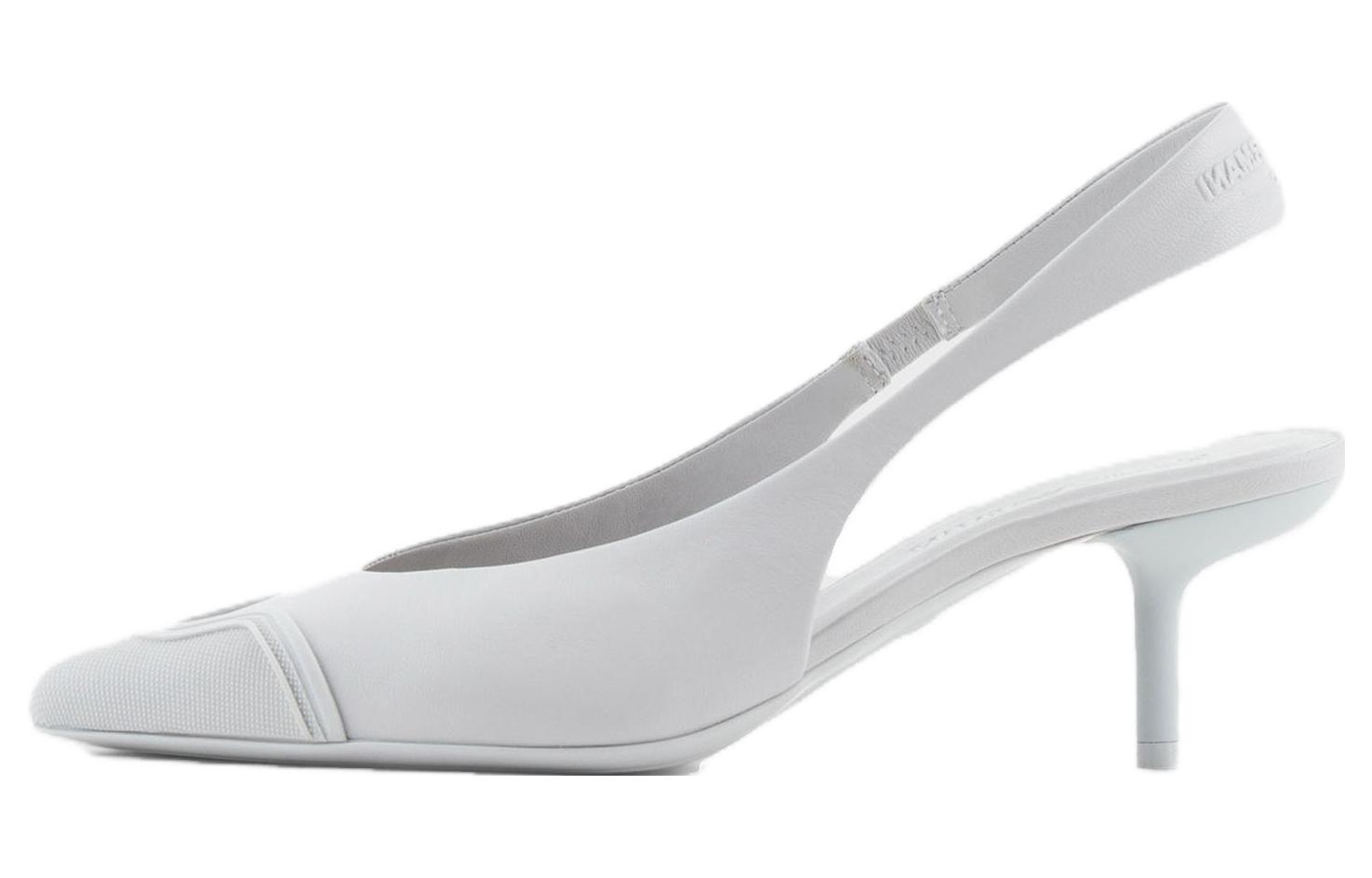 (Women) Emporio Armani Nappa Leather Slingback 'Grey' X3E453XF271100067