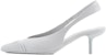 (W) Emporio Armani Nappa Leather Slingback 'Kelabu' X3E453XF271100067
