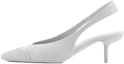 Buy (W) Emporio Armani Nappa Leather Slingback 'Kelabu' X3E453XF271100067