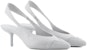 (W) Emporio Armani Nappa Leather Slingback 'Kelabu' X3E453XF271100067