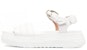 (W) Sandal Platform Hujung Terbuka Emporio Armani 'Putih Ringkas' X3U095XL369K222