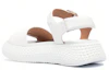 Shop (Women) Emporio Armani Open Toe Platform Sandals 'Simple White' X3U095XL369K222