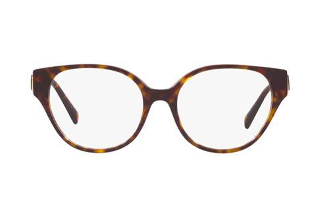 Lookbook (W) EMPORIO ARMANI Cermin Mata Wanita Oval Kaca Coklat dengan Rekaan Telinga Unik. EA32115026