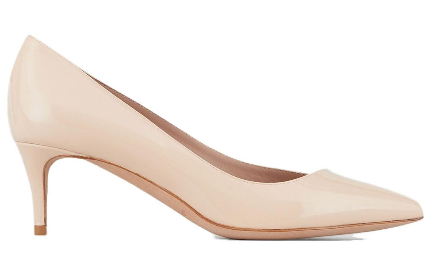 Order (W) Emporio Armani Sepatu Hak Kecil Lancip 'Beige Comfort' X1E718XF024100124