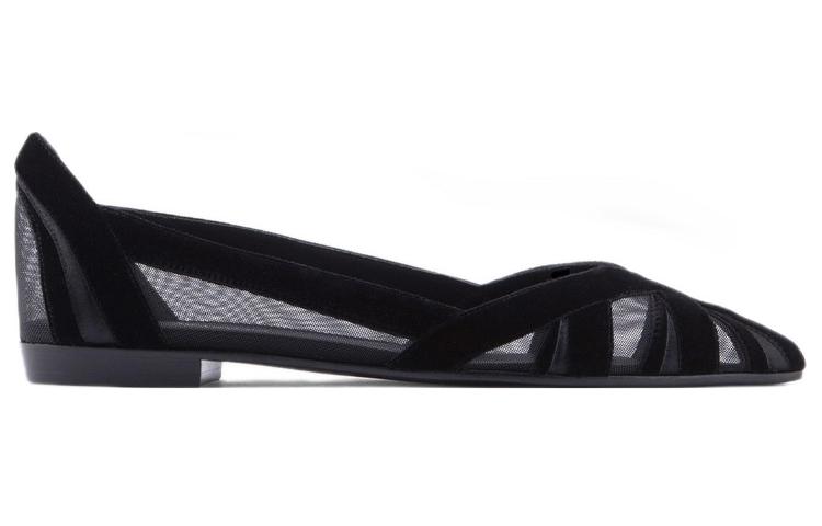 (W) Emporio Armani Pointed Flat 'Black' 圖 2