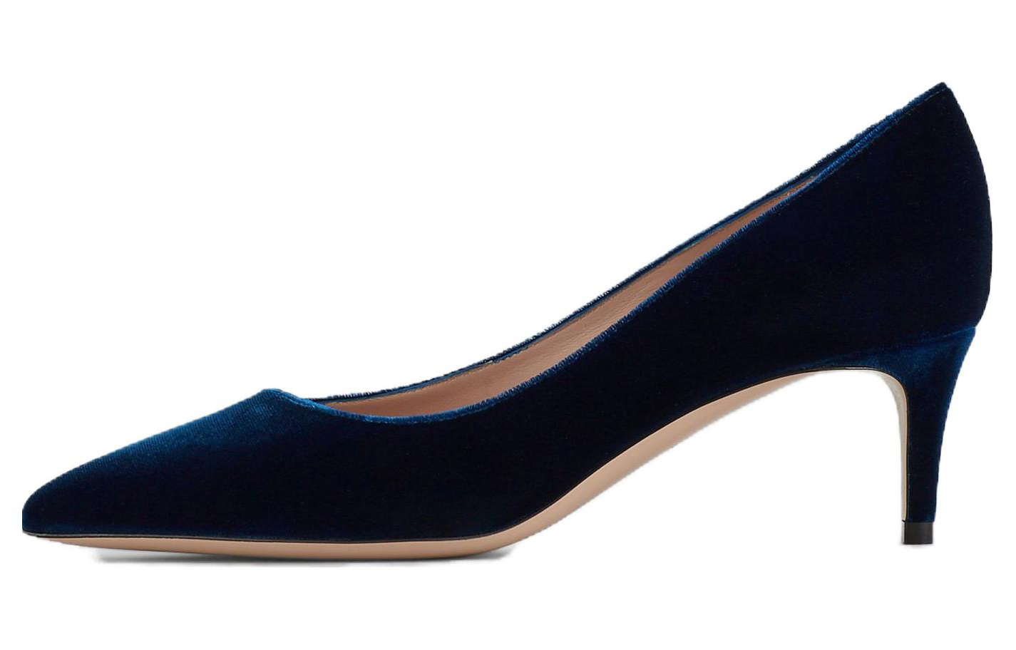 (Women) Emporio Armani Pointed Toe Slip-On Stiletto 'Deep Navy' X1E718XT684100285