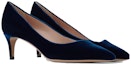 Order (W) Emporio Armani Kasut Tumit Tinggi Slip-On 'Deep Navy' X1E718XT684100285