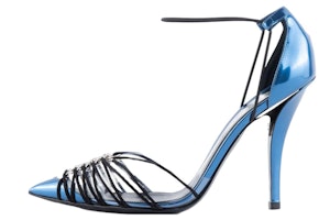(Women) Emporio Armani PVC Stiletto 'Blue' X1F179XN3341S418 (Women) Emporio Armani PVC Stiletto 'Blue' X1F179XN3341S418
