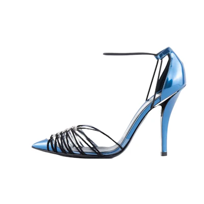 (W) Emporio Armani PVC Stiletto 'Blue'
