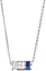 Order (W) EMPORIO ARMANI Rondelle Siri Kalung Perak Biru Permata Wanita. EG3578040