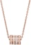 Buy (Women) Emporio Armani Rose Gold Necklace with White Beads & Rhinestone Design. EGS2973221