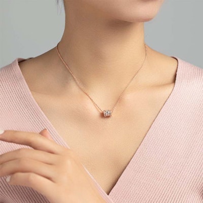 (Women) Emporio Armani Rose Gold Necklace with White Beads & Rhinestone Design. EGS2973221 Lookbook (Women) Emporio Armani Rose Gold Necklace with White Beads & Rhinestone Design. EGS2973221