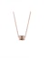 Cheap (Women) Emporio Armani Rose Gold Black Bead Stainless Steel Necklace. EGS2975221