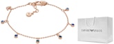 Order (Women) Emporio Armani Rose Gold Eagle Logo Bracelet - 2023 Spring/Summer. EGS3015221