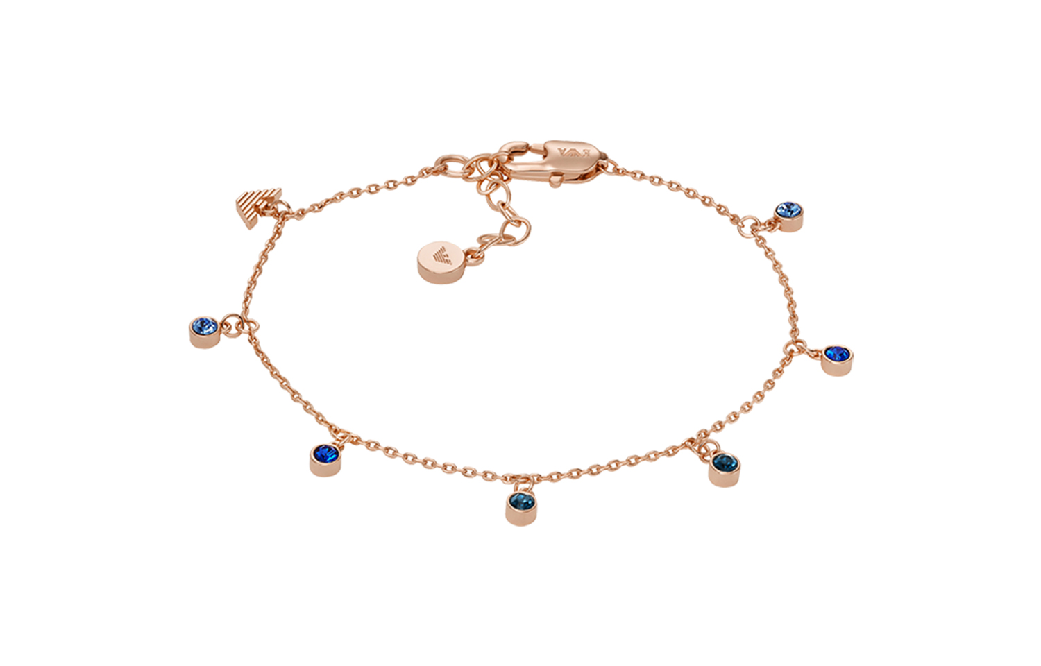 Lookbook (Women) Emporio Armani Rose Gold Eagle Logo  Bracelet - 2023 Spring/Summer. EGS3015221