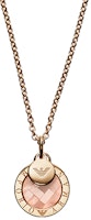 (Women) Emporio Armani Rose Gold Necklace with Pink Mother-of-Pearl Pendant. EG3375221 (Women) Emporio Armani Rose Gold Necklace with Pink Mother-of-Pearl Pendant. EG3375221