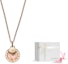 Shop (Women) Emporio Armani Rose Gold Necklace with Pink Mother-of-Pearl Pendant. EG3375221