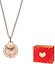Cheap (Women) Emporio Armani Rose Gold Necklace with Pink Mother-of-Pearl Pendant. EG3375221