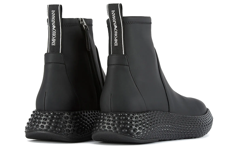 (W) Emporio Armani Rubber Boot 'Black' 圖 3