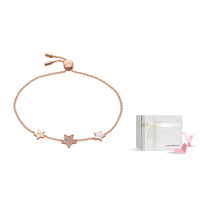 Purchase (W) 엠포리오 아르마니 실버 팔찌 스타리 스카이 크리스탈 장식 EG3525C221