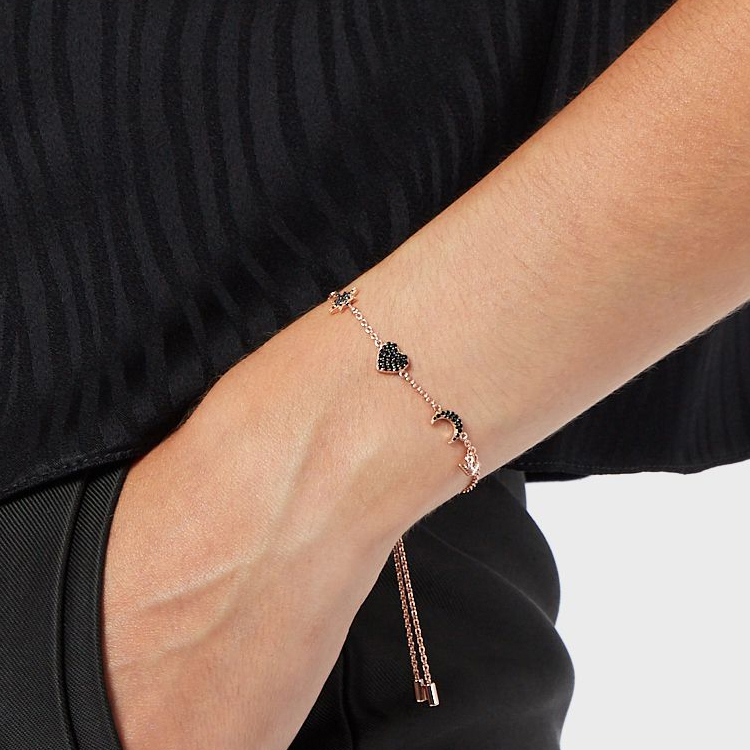 Purchase (W) Emporio Armani 女士银色星形吊坠手链 时尚925银首饰 EG3388221