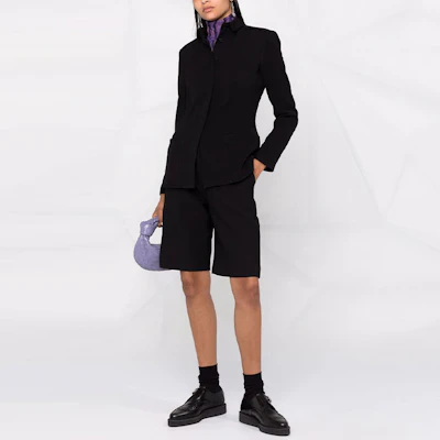 (W) Blazer Slim Fit de Manga Larga con Botones Emporio Armani - Negro 6K2G68-2NJDZ-0999 Lookbook (W) Blazer Slim Fit de Manga Larga con Botones Emporio Armani - Negro 6K2G68-2NJDZ-0999