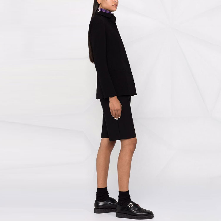 Purchase (W) Blazer Slim Fit de Manga Larga con Botones Emporio Armani - Negro 6K2G68-2NJDZ-0999