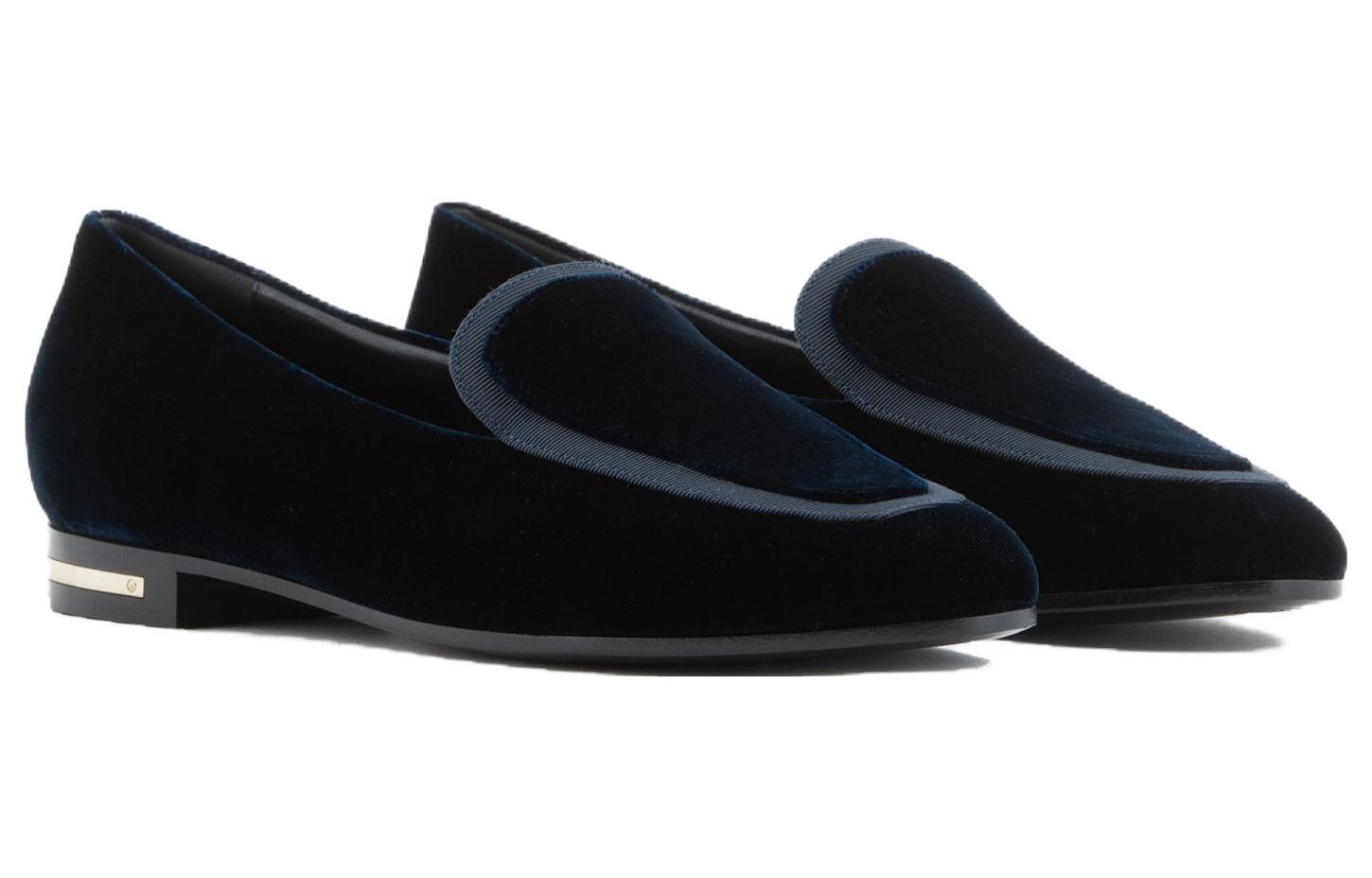 (W) Emporio Armani Slip-On Loafer 'Navy Blue' 圖 2