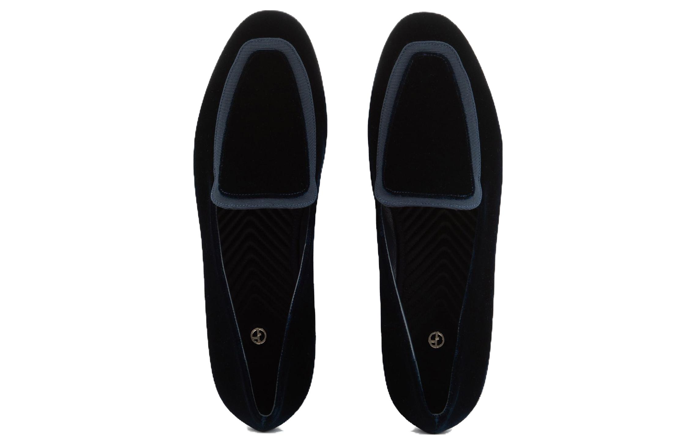 (W) Emporio Armani Slip-On Loafer 'Navy Blue' 圖 3