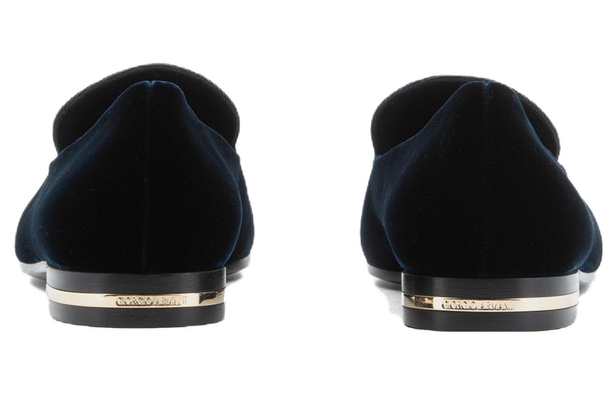 (W) Emporio Armani Slip-On Loafer 'Navy Blue' 圖 4