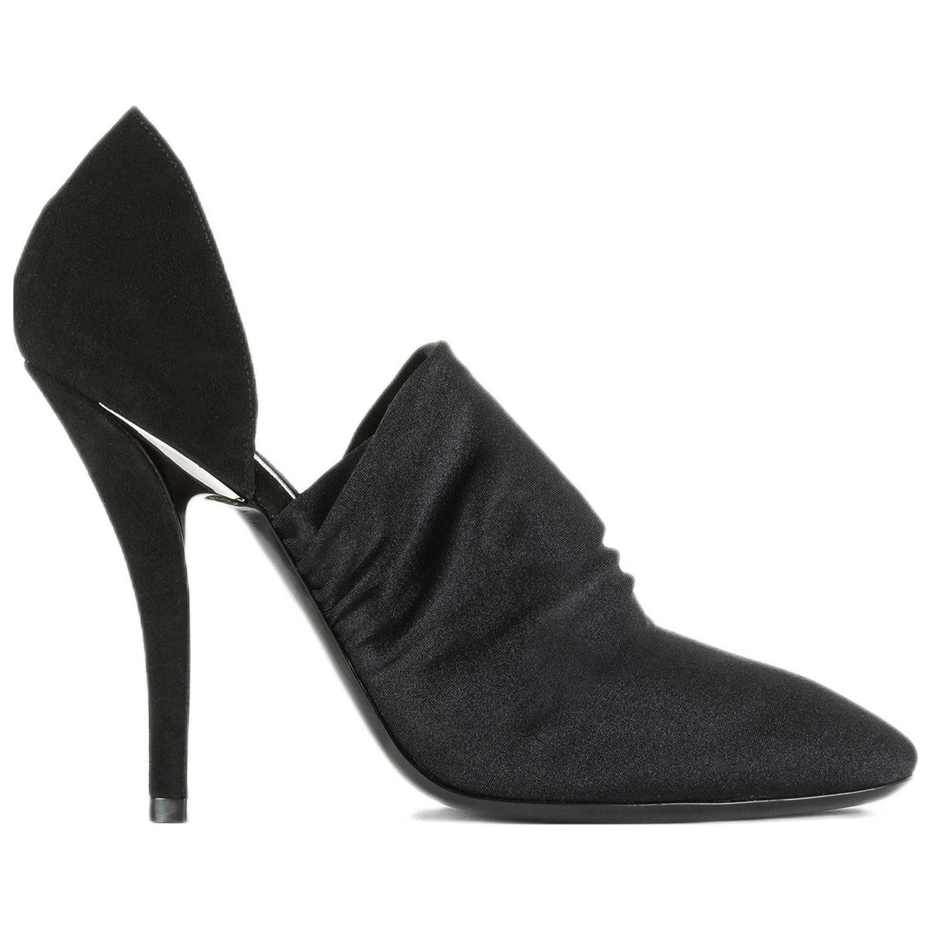 Order EMPORIO ARMANI阿瑪尼 圓頭套腳 細跟 高筒鞋 女款 黑色