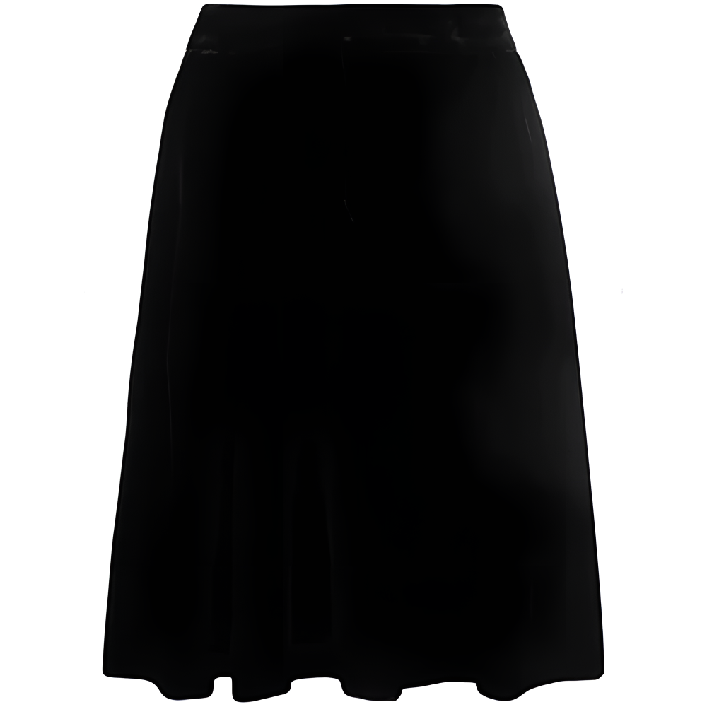 (Women) Emporio Armani Solid A-Line Casual Long Skirt for Women. BNN21-TB280-2999