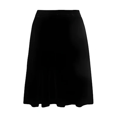 (Women) Emporio Armani Solid A-Line Casual Long Skirt for Women. BNN21-TB280-2999