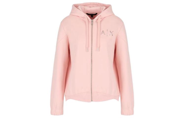 (Women) Emporio Armani Solid Color Zip Hoodie Sweatshirt 6RYM54-YJEFZ-17415 圖 2