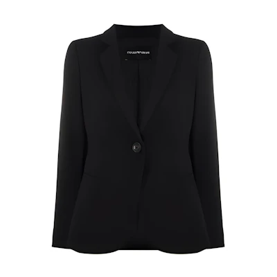 (Women) Emporio Armani Solid Single-Breasted Blazer Jacket. 0NG3B-T0200-2999