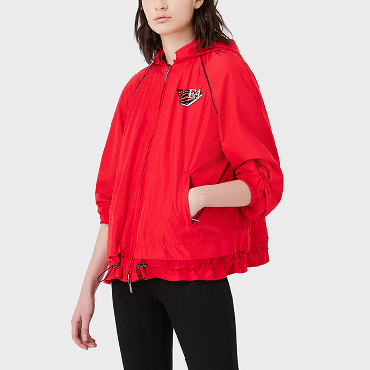 (Women) Emporio Armani SS22  Reversible Hooded Jacket Red Lunar New Year Edition 3L2B68-2NHAZ-0334 圖 4