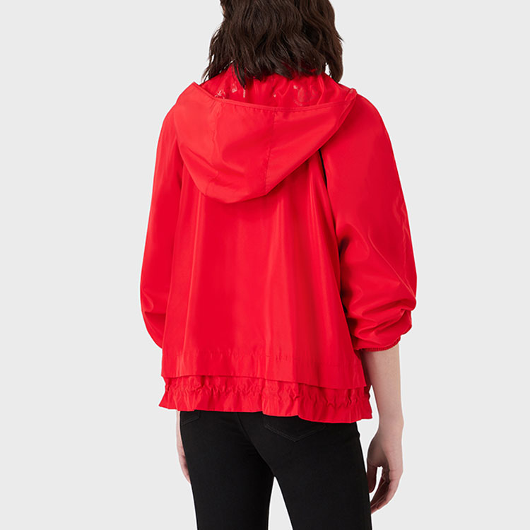 (Women) Emporio Armani SS22  Reversible Hooded Jacket Red Lunar New Year Edition 3L2B68-2NHAZ-0334 圖 5