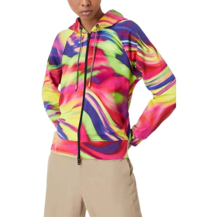 (Women) Emporio Armani SS22 Gradient Zipper Sports Jacket Women’s Multi-Color 3L2M9R1-J88Z1-F906 圖 3