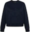 Buy (W) Sudadera Emporio Armani SS22 Azul Marino de Algodón con Cuello Redondo. 3L2M6D-2JYWZ-0922